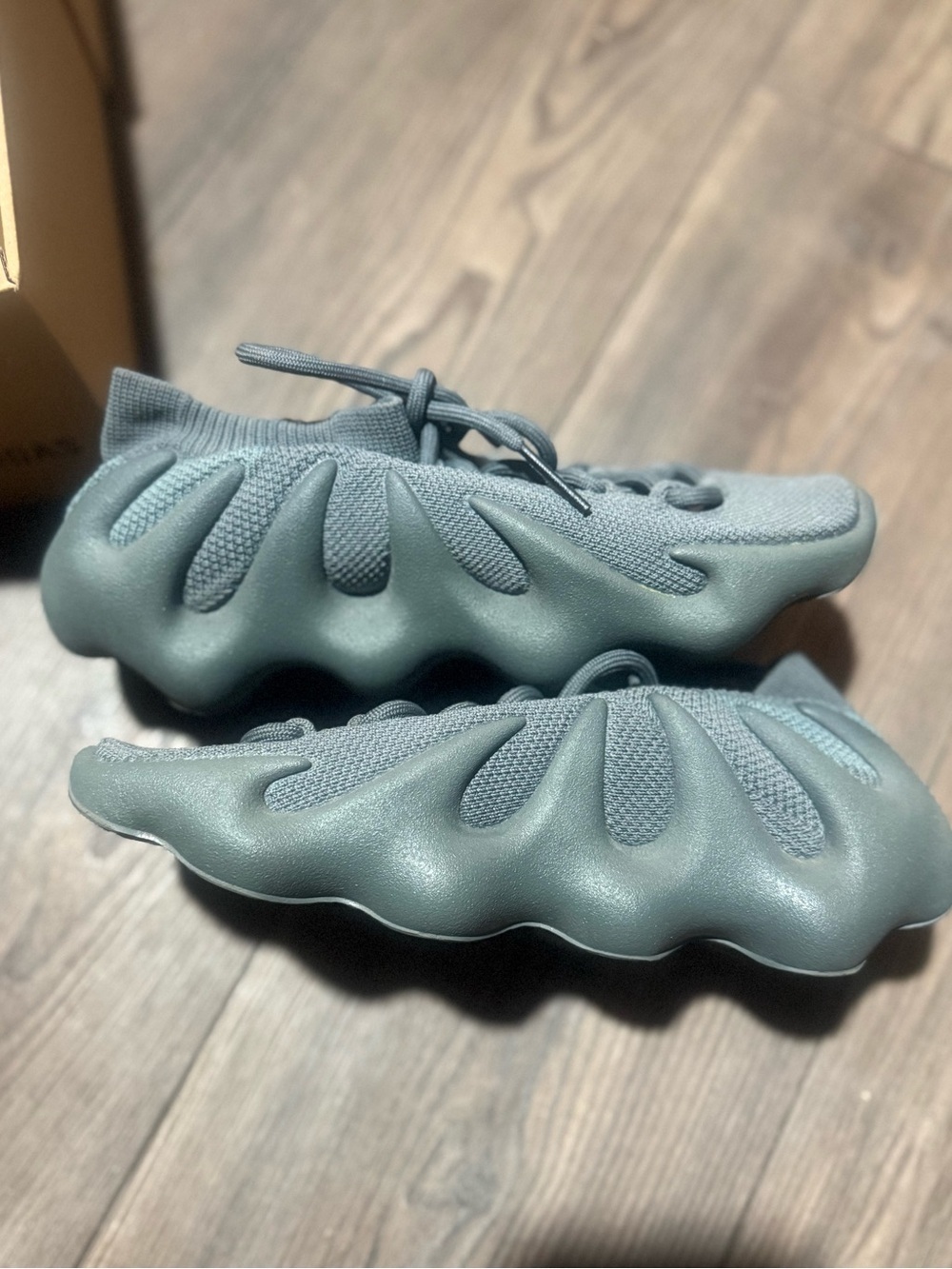 Adidas Yeezy 450 Stone Teal ID1632 Mens 5.5 Womens 7 EU38 with Box